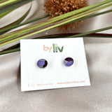 CHOOSE YOUR PAIR: Petite Lilac Pop Studs