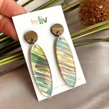 Summer Change - Long dangle earrings