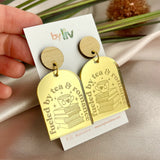 CHOOSE YOUR COLOUR: Tea & Romance Earrings