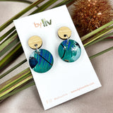 Cool & Calm - Petite Dangle Earrings