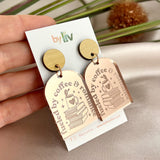 CHOOSE YOUR COLOUR: Coffee & Romance Earrings