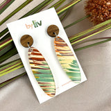 Summer Change - Long dangle earrings