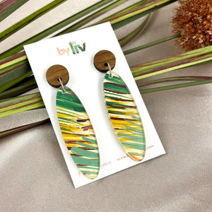 Summer Change - Long dangle earrings