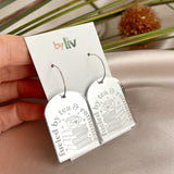 CHOOSE YOUR COLOUR: Tea & Romance Earrings