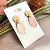 ONE OF A KIND: Ebb & Flow - Petite Dangle Earrings