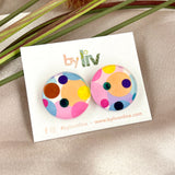 Confetti - Statement Studs