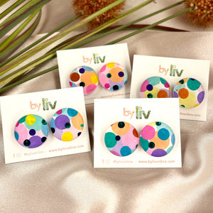 Confetti - Statement Studs